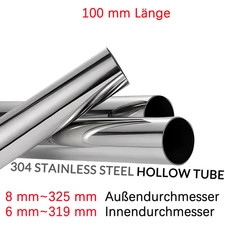 Edelstahl Rohr Rundrohr V2A
