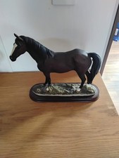 Schöne Vintage Pferdeskulptur