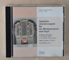 Krebs choralvorspiele - krebs,