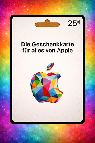 Apple geschenkkarte - 25,