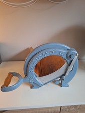 Raadvad Brotschneider, vintage, Deko, blau, Bücherregal, Brotschneidemaschine