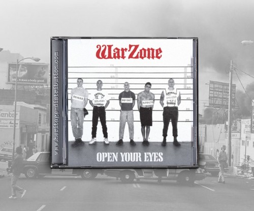 Warzone open your eyes - open, (cd)