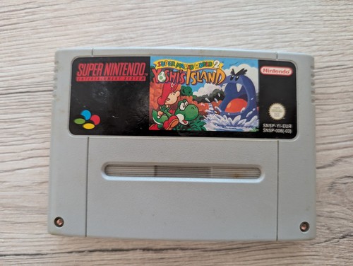 Yoshis island super - nintendo,
