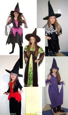 Hexe Zauberin Kinder Kostüm