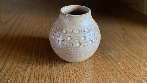 Ton vase beige klein 8 - ca.,