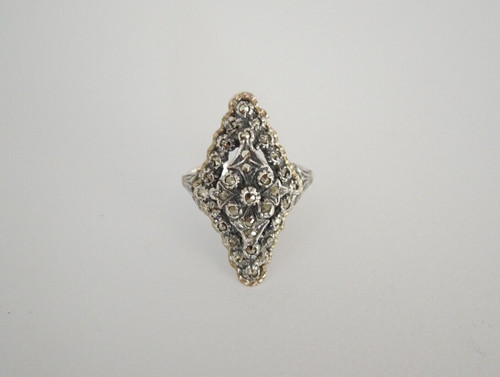Vintage 835 silber ring - vintage,