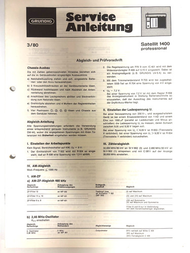 Grundig service manual - grundig,