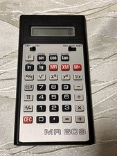 MR 609 Wissenschaftlicher DDR Taschenrechner  - RFT veb Mikroelektonik