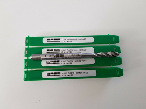 Bass gewindebohrer iso2 - gewindebohrer, m6 iso2
