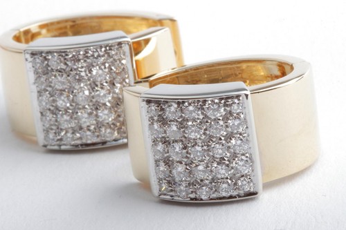 Brillant diamant ohrringe - brillant,