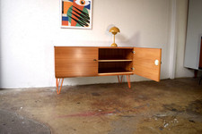 Kleines Vintage Sideboard 60er Jahre Kommode Retro Schrank Lowboard