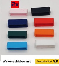 2xUhrenarmband Silikon Schlaufen  Ersatzschlaufen  Kautschuk +Silikon Armbänder