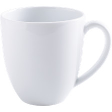 KAHLA 6 Stück Pronto Colore Kaffeebecher 0,40 l XL weiß Tasse Porzellan Humpen 