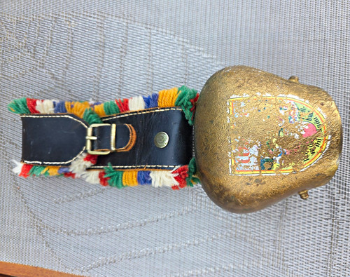Kuhglocke metall gold mit - kuhglocke,