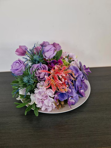 Xxl seidenblumengesteck auf - seidenblumengesteck,