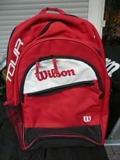 WILSON-Tennisrucksack rot