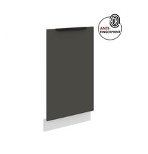 Frontblende für vollintegrierten Geschirrspüler 45 cm ARIA Graphite + Weiss matt