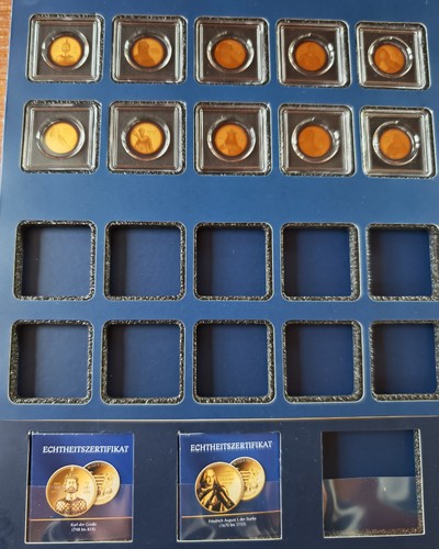 10er set berühmte - set, kaiser