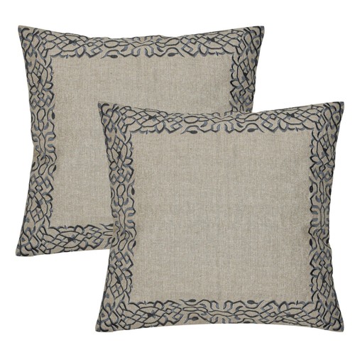 2er set zierkissen - set,