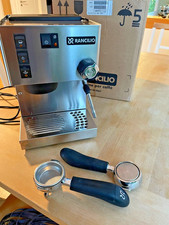 Rancilio Silva Edelstahl Siebträger Espressomaschine - mit Originalverpackung