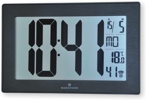 Marathon digitale wanduhr - marathon,