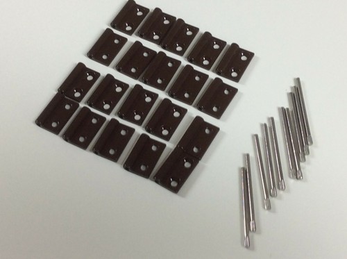 Alu scharnier 10er set - alu,