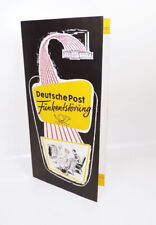 Altes Reklame Prospekt Deutsche Post Funkentstörung 1957 Flyer 