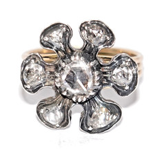 Ring gold diamant rosen - rosen, 1,65