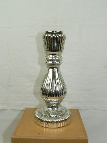 Kerzenständer silber optik - kerzenständer,