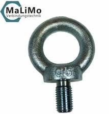 Ringschrauben Augenschrauben C15 E verzinkt DIN 580 M6 - M12 Ösenschrauben