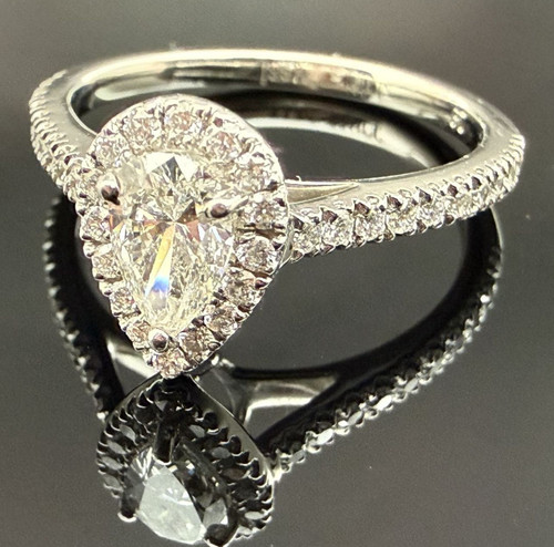 Traumhafter platinring mit - traumhafter,