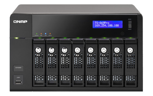 Qnap 869 pro 8 - pro, 8‑bay