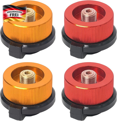 Gaskartuschen adapter set für - gaskartuschen,