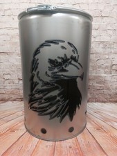 Feuertonne mit - Adler- Motiv