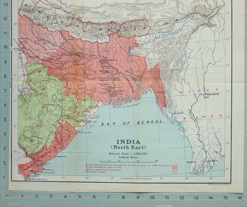 Landkarte kampf plan indien - landkarte/kampf,