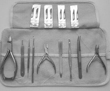 Fußpflege-Instrumente Set in