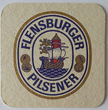 ALTER BIERDECKEL Flensburger
