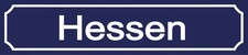 Holzschild 10x46 cm Hessen Wappen Flagge Fahne Deko Geschenk Holz Schild