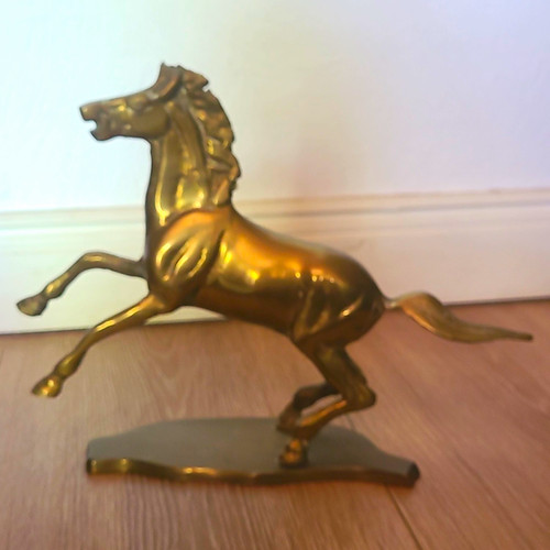 Pferd skulptur aus bronze - skulptur,