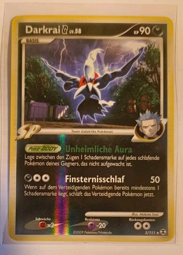 Pokémon darkrai 58 - pokémon, lv.58