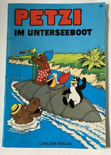 Petzi unterseeboot buch - im,