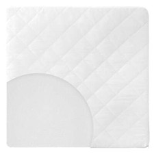 roba Laufgittermatratze für Laufgitter 100 x 100 cm, Laufstall-Matratze weiß