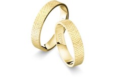 2x333 Gold Trauringe Eheringe