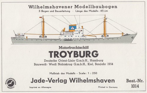 Wilhelmshavener modellbaubogen - wilhelmshavener,