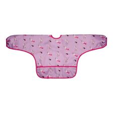 Lässig Langarm-Lätzchen Waldtiere lila | Baby Lätzchen | Babylätzchen abwaschbar