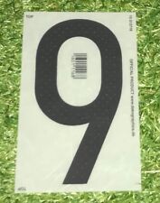 Brust Nummer 9 Flock in Matchworn Size für DFB Deutschland Home Trikot EM 2016