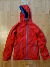 Damen 2teilige Skijacke mit Unterziehjacke Softshell Gr. XS Marke Salomon rot