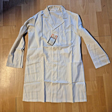 TOP Labor Kittel weiß Baumwolle 46 1A Zustand - Neu Berufsmantel Arbeitskittel