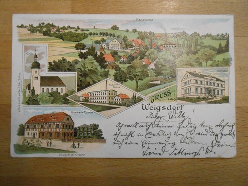 Litho weigsdorf köblitz - weigsdorf,