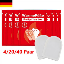 40 PAAR Fußwärmer Pads